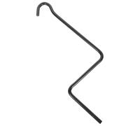 NIYANGLE Scissor Jack Handle Replacement Hand Crank with Straight Hook Rod for Trailer Jack Garage Accessories Manual Hand Crank Arm