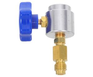 NIYANGLE Self-sealing 134a Can Tap Valve Refrigerant Adapter for Automotive Ac Systems, US Standard Compatibility, Plastic and Metal Material, Portable Design for Home Use and Applications