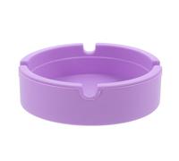 NIYANGLE Silicone Beer Bottle Holder Non Slip Mat Violet Colour Minimalist Style Kitchen Drinks Organiser Fridge Use Glass Bottles