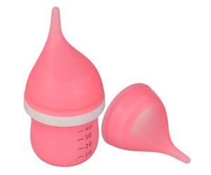 NIYANGLE Silicone Puppy Milk Feeder Bottle with Realistic Nipples for Small Animals, Minimizes Air Ingestion, for Veterinary Clinics and Homes, Nursing Solution for New Pet Parents