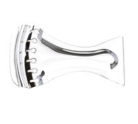NIYANGLE Silver Metal Guitar Bridge Tailpiece for Resonator Guitar, Multi-purpose Comfortable Playing Experience Replacement Part for Musicians
