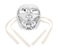 NIYANGLE Silver Steampunk for Men, Abs Material, Damage-resistant Mechanical Eye Mask, for Cosplay Parties and Party Celebrations Multi-scene Versatility