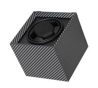NIYANGLE Single Automatic Watch Winder Box for Mechanical Watches with Quiet Motor and Adjustable Two-Speed Settings, Wooden Retro Design Suitable for Desktop and Office Use, USB Powered