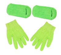 NIYANGLE Spa Foot and Hand Care Set 1 Pair Moisturizing Gloves and Socks for Women Soft Comfortable and Hydrating for Dry Skin Treatment and Relaxation