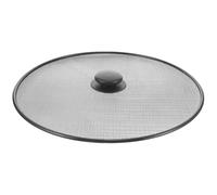 NIYANGLE Splatter Screen for Frying Pans Stainless Steel Square Grease Splash Guard with Anti-Scald Handle Comfortable Grip for Stove Top Cooking at Home and Restaurant