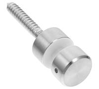 NIYANGLE Stainless Steel Solid Glass Door Handle for Shower Side-Mounted Wood Staircase Fixing Accessory with Screw Fix Bathroom Glass Door Pull for Secure Installation