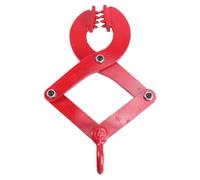 NIYANGLE Steel Pallet Grabber Clamp Heavy-Duty Pallet Puller with Strong Pulling Capacity for Industrial Warehouses and Shipping Red Scissor Unloading Tool for Efficient Material Handling