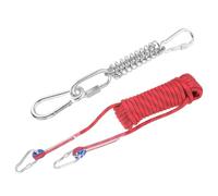 NIYANGLE Sturdy Dog Leash Cotton Tie out Cable Rope Dog Reusable and Not Easy to Break or Deform, Lightweight for Outdoor Activities and Camping for Pet Walking and Training
