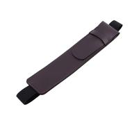 NIYANGLE Stylus Pen Storage Pouch PU Leather Compact Carry Case | Protective Holder for Writing Pen and Stylus, Easy to Carry, Universal Fit, Chocolate Brown Finish