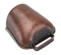 NIYANGLE Thickened Small Cowbell in Red Copper, Loud Iron Bell for Dog Collar, Garden and Livestock Use, Medium Size Animal Bell for Sheep, Horse, and Outdoor Grazing
