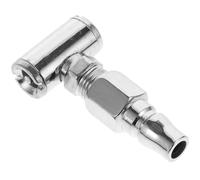 NIYANGLE Tire Air Chuck Metal Adapter Dual Head for Car and Truck Hand-Cranked Tire Inflator on the Go