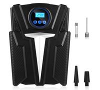 NIYANGLE Tire Inflator 12v Air Compressor Portable Tire Inflator Powerful Auto Shut-Off Digital Display with Light and Charging Cable Storage Emergency Use