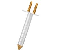 NIYANGLE Titanium Alloy 2-Fork Facial Massager Pen for Trigger Point Therapy, Traditional Skin Care Tool for Face and Body Acupoint Massage