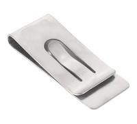 NIYANGLE Titanium Money Clip Wallet for Men, Portable Silver Credit Card and Cash Holder with Simple Appearance, Sturdy Metal Material for Everyday Use and Secure Money Storage