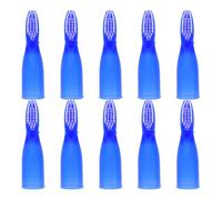 NIYANGLE Travel Mini Toothbrush 10Pcs Prison Toothbrush Soft Bristles and Short Handle for Psychiatrists and Prison Guards