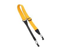 NIYANGLE Ukulele Strap Buckle Strap Music Ukulele Belt for Instrument Yellow Thin Use for Playing
