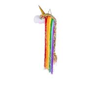 NIYANGLE Unicorn Headband Organizer Storage Holder Hanging Storage Belt Felt Wall Decoration for Room Little