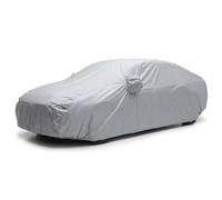 NIYANGLE Universal Car Cover for Automobiles Car Covers Outdoor for Sun Protection All Weather Full Vehicle Cover with Wind Protection Easy Install Xl 193In/490Cm for Most Cars