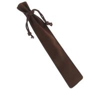 NIYANGLE Velvet Drawstring Pen Pouch for Calligraphy and Office Use, Coffee | Soft Touch Finish, Reinforced Stitching, Foldable Structure, Scratch Protection for Stylus Pens and Sketch Tools