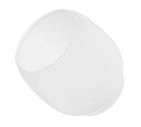 NIYANGLE Vintage Frosted Glass Kerosene Lamp Shade Replacement for Oil Lanterns Transparent Crackle Chimney Globe with Minimalist Design Medium for Home Decor