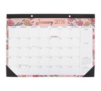 NIYANGLE Wall Calendar: 18-Month Hanging Floral Calendar From January 2026 To June 2027 - Minimalist Scheduling Time Management For Home Office School