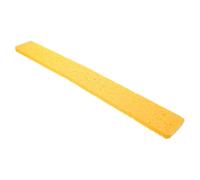 NIYANGLE Water Absorbent Sponge Strip 59x7x1.5cm Yellow Kitchen Sink Countertop Absorbent Mat Soap Holder for Bathroom and Washbasin Cleaning