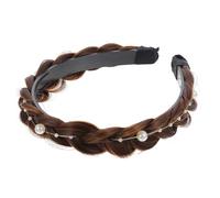 NIYANGLE Wide Hairband for Women Non- Synthetic Hair Hoop Easy Use Creative Hairpiece for Daily Wear Special Occasions Girls Ladies