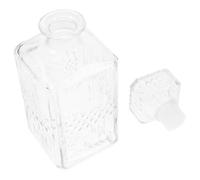 NIYANGLE Wine Aerator Bottles Whisky Dispenser 1000ml Glass Diamond-Shaped Enhancing Aroma Easy Cleaning for Wine Lovers for Dining and Entertaining