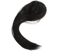 NIYANGLE Women's Wedding Headband: Hairpiece Wig Hair Extension for Women Lady Girls Bridal Hair Accessories and Events Dark Brown