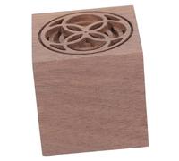 NIYANGLE Wood Cube Essential Oil Diffuser Wood Aromatherapy Square Diffuser for Home Office Car Portable Sleek Design Soothing Fragrance Release
