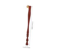 NIYANGLE Wooden Dipped Pen Handle Calligraphy Oblique Dip Pen Holder Comic Drawing Supplies Brown