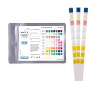 NIYATA 100 PCS 9-in-1 Aquarium Test Strips, Water Testing Kits for Aquariums, Aquarium Testing Kit for PH, Nitrate, Nitrite, Ammonia, Hardness in Freshwater & Saltwater, Fast Results in 60 Seconds