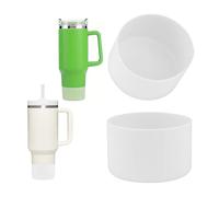 NIYATA 2 PCS Silicone Boot for Stanley Quencher Adventure 12-24oz, Water Bottle Bottom Sleeve Cover Protector for Stanley IceFlow 20oz and Compatible with Hydro Flask Water Bottle 12oz 21oz 24oz