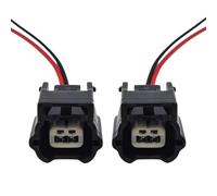 NIYATA 2-Pin ABS Sensor Plug Connector with 15cm Pre-Wired Leads, Replacement Wire Harness Socket for Nissan Qashqai, X-Trail, Juke, Replaces 479004CB2A, 47901-1KA0A