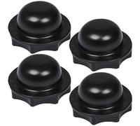NIYATA 4PCS Inflatable Hot Tub Hole Plug P6575, Rubber Filter Stopper Replacement for Lay Z Spa Accessories, Water Stopper Cap for AirJet and HydroJet Models, Outdoor Spa Parts