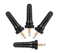 NIYATA 4PCS TPMS Valve Stem, Tyre Pressure Monitoring Sensor Valve Stems,Snap-In Anti-Explosion Rubber Tire Valve for Car,Replacement TPMS Tyre Valve Stem Tools