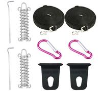 NIYATA Awning Tie Down Kit for Fiamma, Awning for Fiamma F35 F45 F65 S Caravan Motorhome, Awning Storm Straps, Storm Straps for Caravan Awnings, Awning Tie Down Kit, Awning Accessories for Fiamma