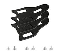 NIYATA Bike Cleat Spacer Set Compatible with Shimano SPD-SL and LOOK KEO Cleats Includes 1mm and 2mm Plastic Spacers Ideal for Road Cycling Shoe Adjustment