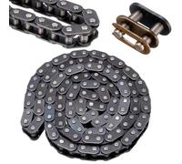 NIYATA Pocket Bike Chain, T8F Chain Belt 116 Links with Buckle Link, Chain Belt for 43CC 47CC 49CC Mini Moto ATV Quad Scooter Pocket Dirt Bike
