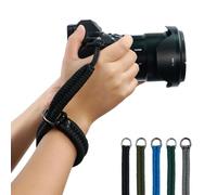 Niyi Focus 1pack Adjustable Nylon Camera Hand Strap, Camera Wrist Strap,Quick Release, Universal for Gopro,Canon Fuji Nikon Sony,SLR DSLR Camera, C-Militry Green, Green, Short
