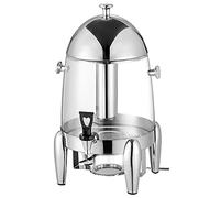NIYNRDE 2.8 Gallon Commercial Electric Catering Urn 400W, Hot Water Boiler Dispenser with Lid, for Hotels, Buffets And Catered Events/Transparent,B