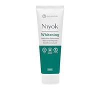 Niyok® Whitening Toothpaste "Mint" (75 ml) • Remineralising Toothpaste for White Teeth • Natural Care & Freshness • Plastic Reduced Tube • No Fluoride & Vegan