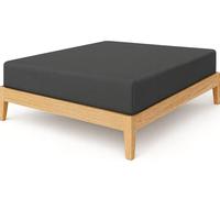 NIYS Luxury Bedding 100% Egyptian Cotton 40CM/16 Extra Deep Fitted Sheets (Single, Charcoal)