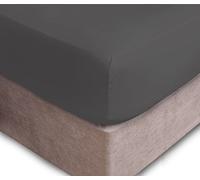 NIYS Luxury Bedding Extra Deep Fitted Bed Sheets 16"/40CM 16 Colours. (Double, Charcoal)