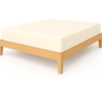 NIYS Luxury Bedding Finest 100% Egyptian Cotton 10"/25CM Fitted Sheets (Cream/Ivory, Super King)