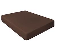 NIYS Luxury Bedding Finest 100% Egyptian Cotton 10"/25CM Fitted Sheets (Single, Chocolate)