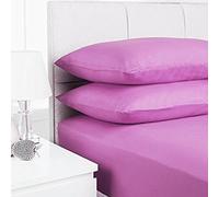 NIYS Luxury Bedding Finest 100% Egyptian Cotton Pillowcase Pair (Lilac)