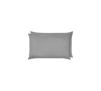 NIYS Luxury Bedding Finest 100% Egyptian Cotton Pillowcase Pair (Silver)