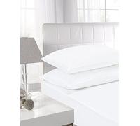 NIYS Luxury Bedding Flat 100% Egyptian Cotton Flat Sheet (White, Single)
