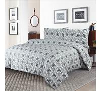 NIYS Luxury Bedding Percale Duvet/Quilt Cover Set in Single, Double and King Size with pillow cases